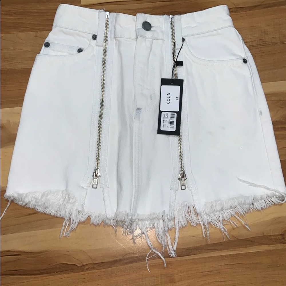 Carmar - white skirt size 24